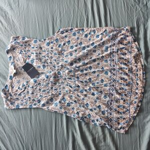 Lucky Brand Sleeveless Floral Top